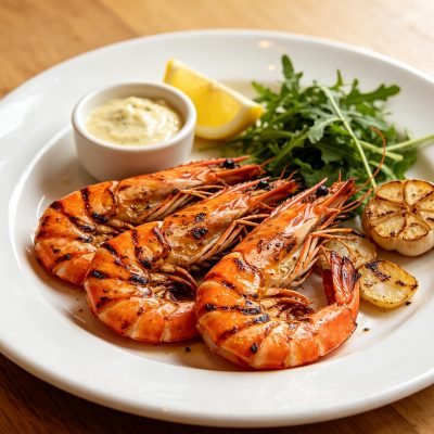 Chargrilled King Prawns