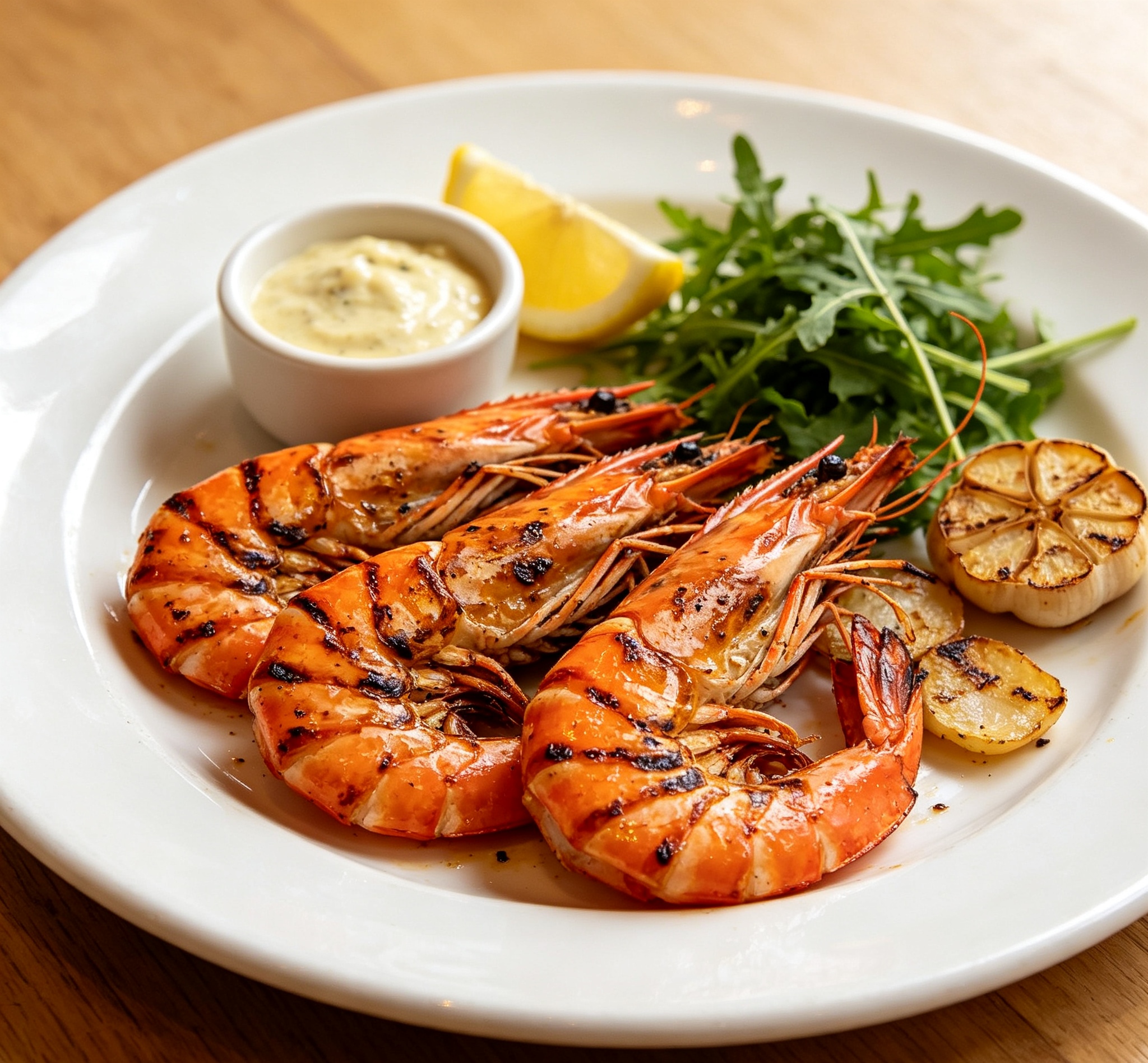 Chargrilled King Prawns